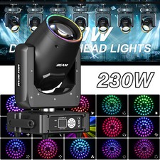 230W LED Moving Head Light RGBW 14Gobo Beam Stage Spot Lighting Halloween DMX