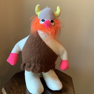 Vintage 1978 Hagar The Horrible Plush Toy By ETONE Stuffed Comics
