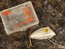 Vintage Pico Perch Barfish Floater Fishing Lure w/Box
