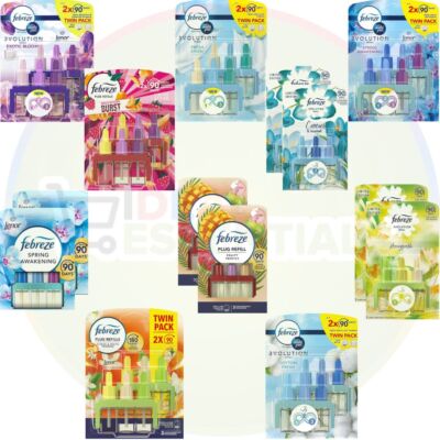 Febreze Lufterfrischer (10 verschiedene Geschmacksrichtungen) (2x20ML) (jeweils bis zu 90 Tage)