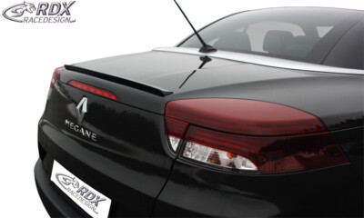 RDX rear lip for Renault Megane 3 CC rear spoiler rear lip rear spoiler lip