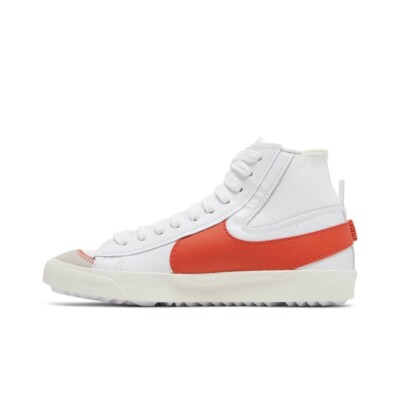 Nike Blazer Mid '77 Jumbo 'White Total Orange' mid-top shoes Men