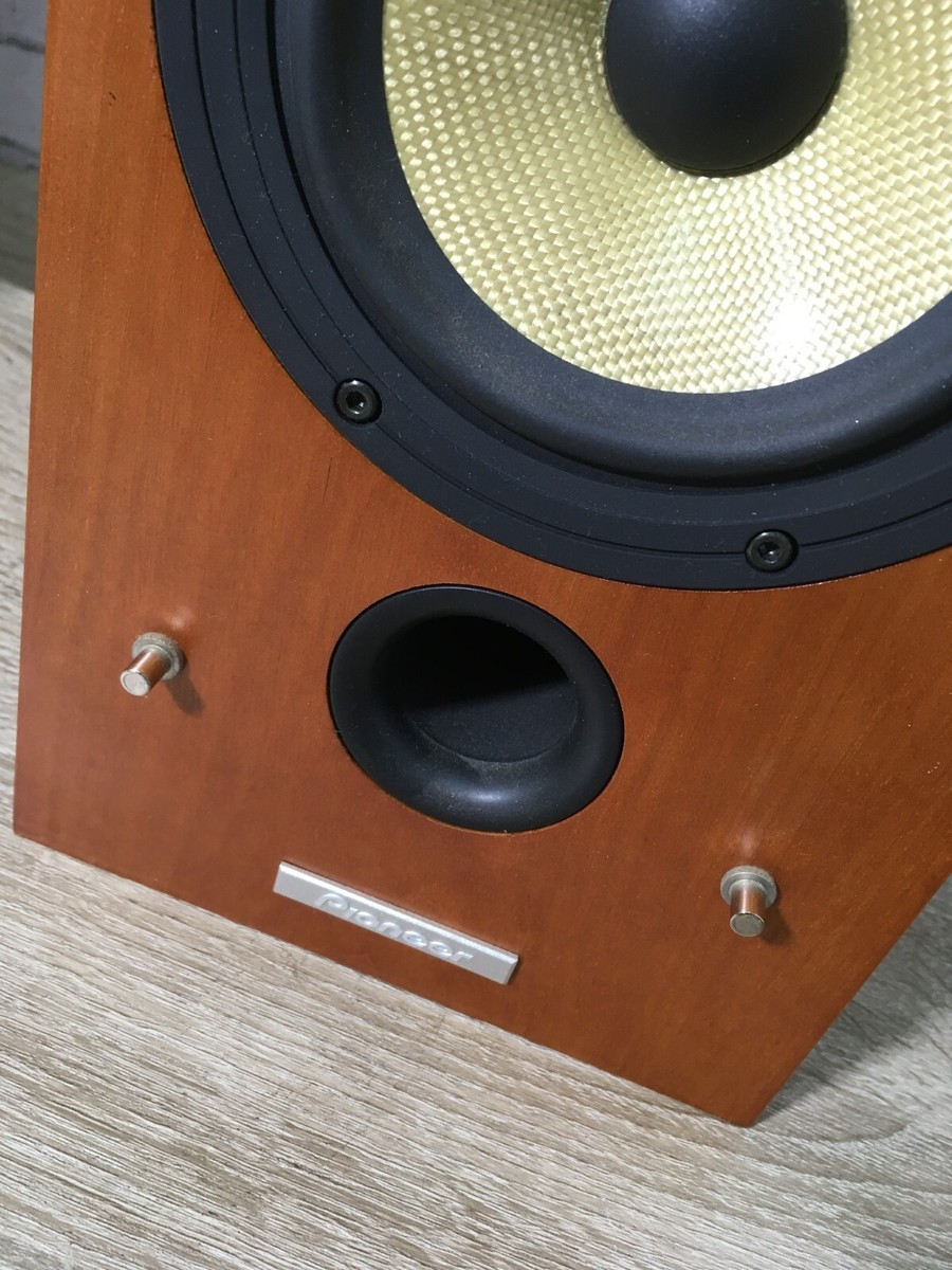 Pioneer S-A3-LR Bookshelf 2 Way Pair Speaker Natural Wood Pioneer S-A3-LR Bookshelf 2 Way Pair Speaker Natural Wood