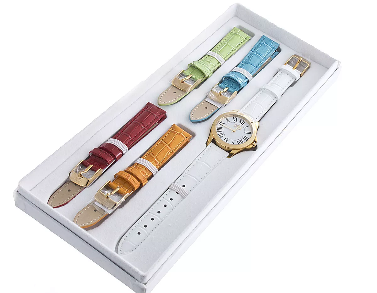 Invicta angel watch leather cheap band