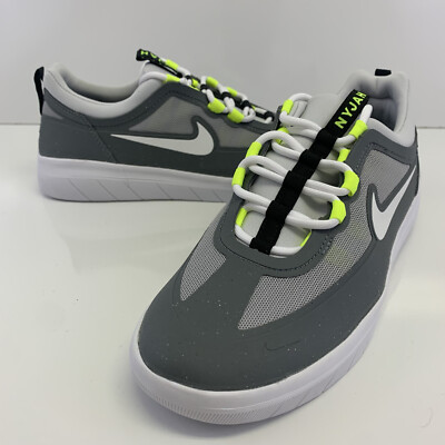 nike sb nyjah free 2 grey neon