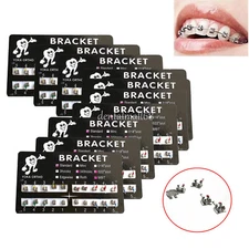 YOKA Dental Ortho Metal Brackets Braces Mini/Standard Roth/MBT 022/018 3/345 H