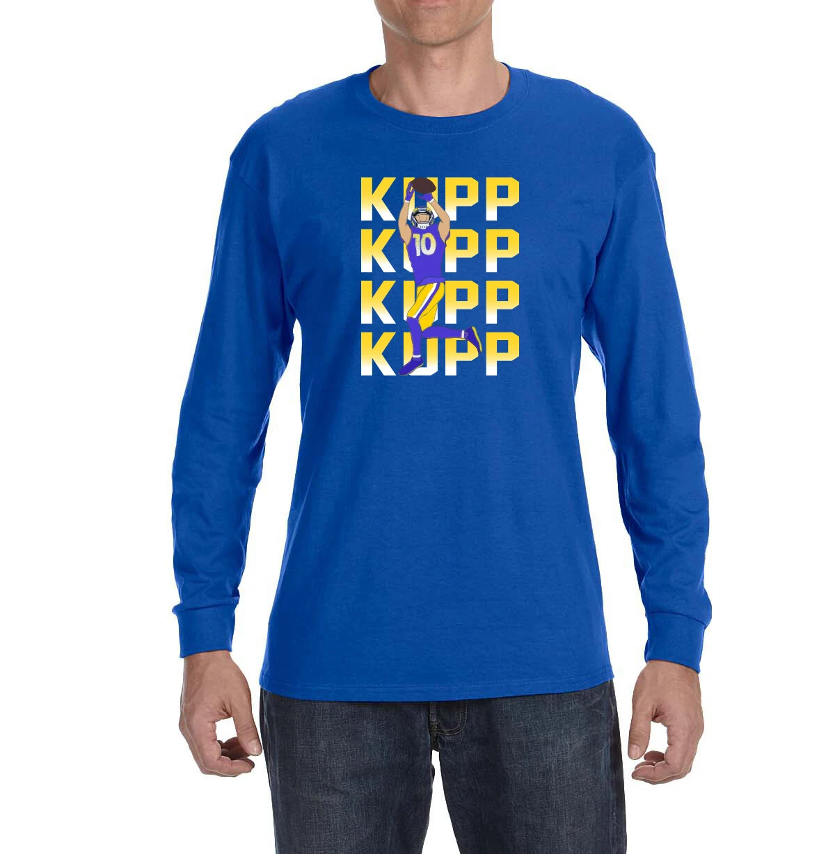 Los Angeles Rams Cooper Kupp Text Pic Long sleeve shirt