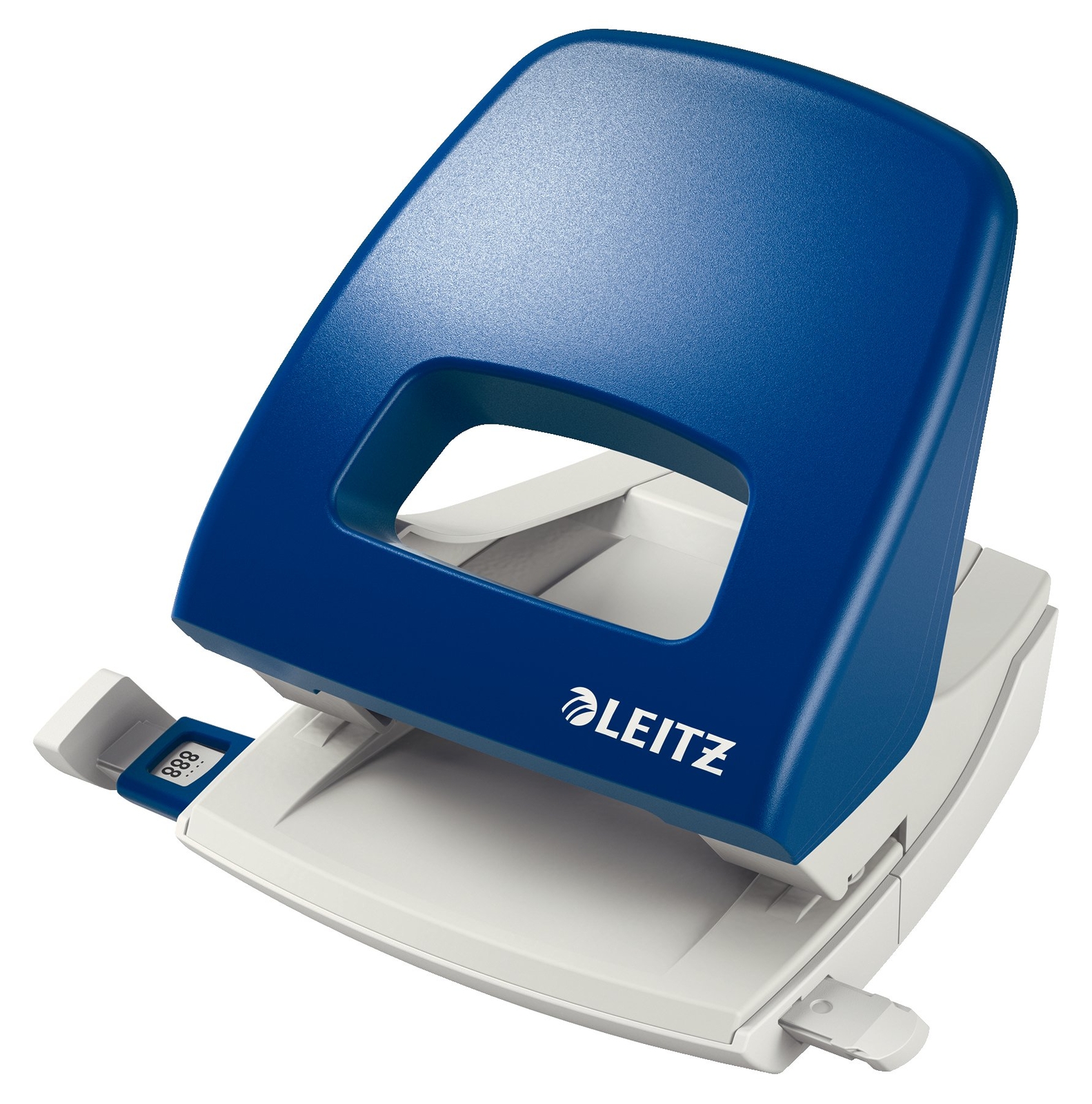 Leitz 50050235 Hole Punch, 25 Sheets, Guide Bar with Format Markings, NeXXt Rang