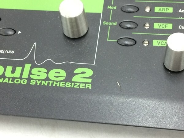 Waldorf Pulse 2 Analog Sound Synthesizer Desktop w/o AC Cable Used