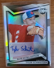 Tyler Schweitzer 2022 Panini Elite Extra Edition Auto Autograph #161