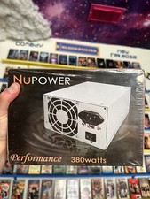 NuPOWER RX-380K 380W ATX12V Computer Power Supply Brand New