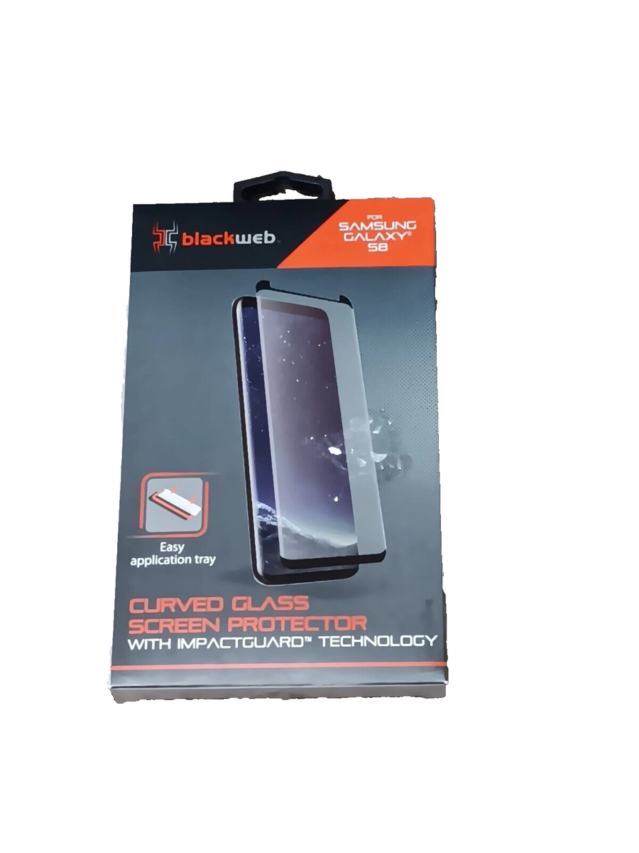 Blackweb Samsung Galaxy S8 screen protector NEW