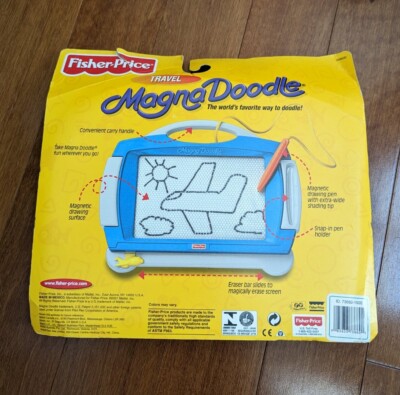 2001 Fisher Price Travel Magna Doodle Magnetic Drawing Writing Toy