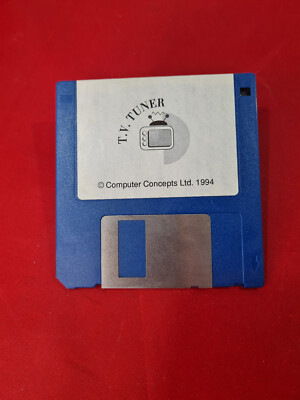8.9cm Bremsscheiben für Computer Concepts T.V.Tuner. Eichel Risc OS 1994