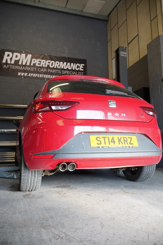 Seat Leon 1.4 TSI MK3 Exhaust Back Box Delete - RPM PERFORMANCE - Image 4 of 4