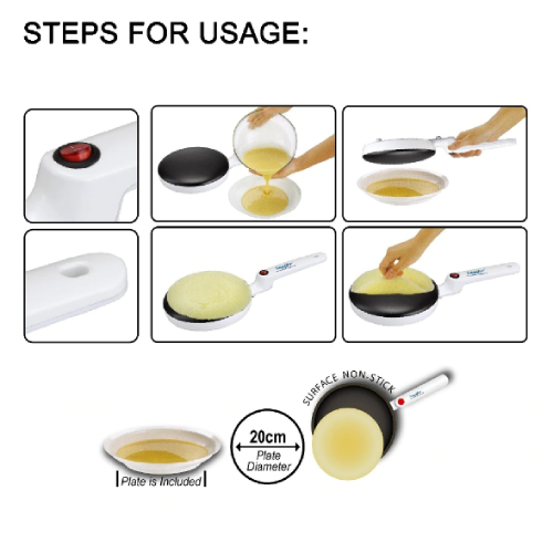 automatic portable crepe maker