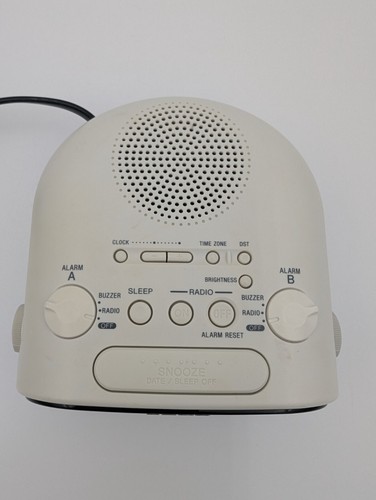 Sony Dream Machine ICF-C318 FM/AM radio orologio doppia sveglia ora automatica luce diurna - Foto 4 di 21