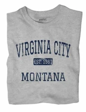 Virginia City Montana MT T-Shirt EST