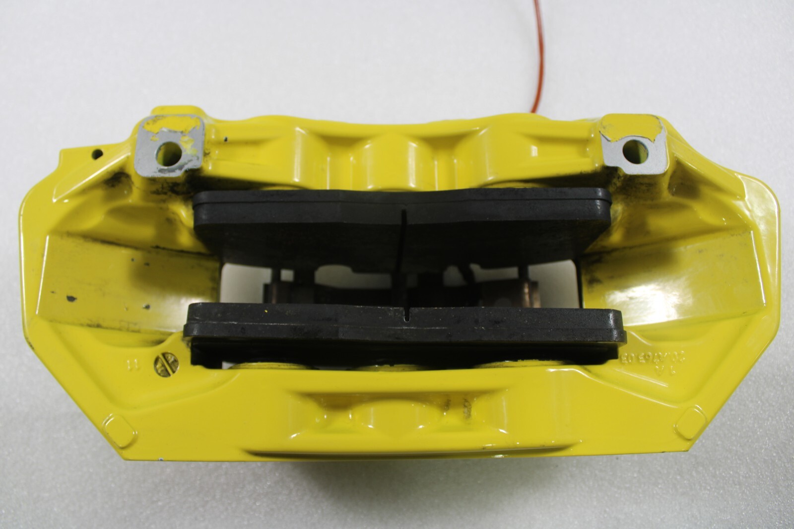 Ferrari 458 Italia, Spider, LH, Front Brake Caliper, Yellow, Used, P/N 261774