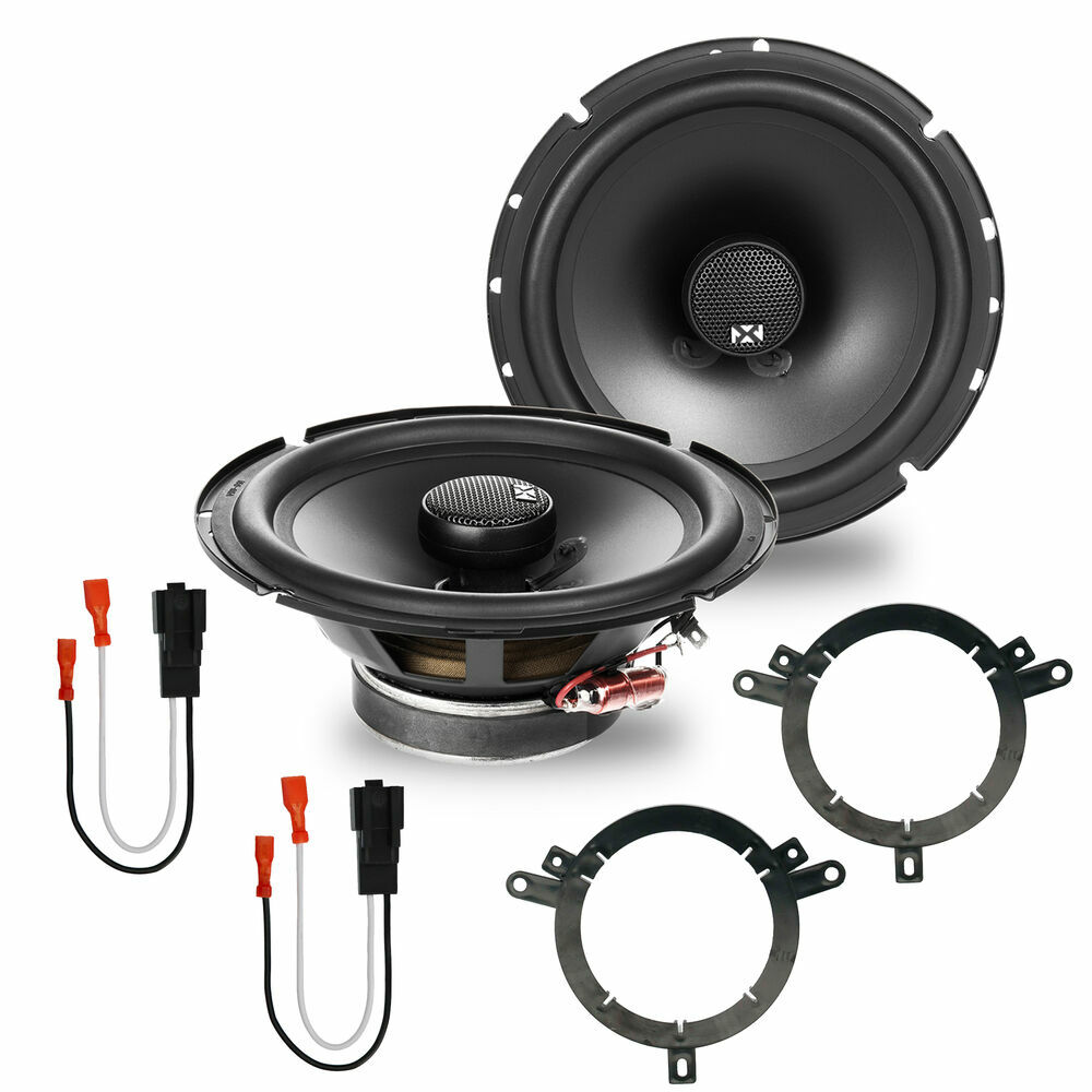 Front Door Factory Speaker Replacement Package for 2002-2006 Dodge