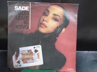 SADE '' YOUR LOVE IS KING  '' EX+ COND.IN PIC SL.