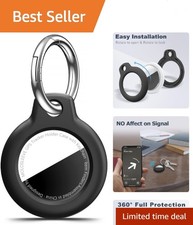Durable Anti-Scratch AirTag Holder - Perfect for Keys, Bags, and Luggage