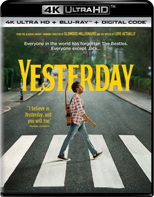 Yesterday (Blu-ray) Himesh Patel Lily James Sophia Di Martino Ellise Chappell