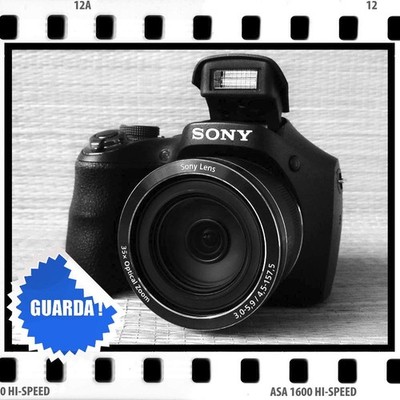 SONY CYBERSHOT DSC-H300 - SUPER-ZOOM 25-875mm & HANDSTEUERUNG