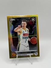 2023 Topps Chrome NBL Josh Magette Gold Refractor /50 #94  JackJumpers