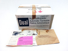 NOS Dual 1226 Turntable with Base  Dust Cover. Never Used