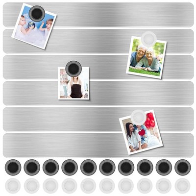 Stainless Iron Magnetic Display Board - Frameless Metal Magnet Boards with 20...