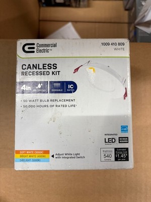 Pro Value Series Integrated LED Round Adj Color Temp Canless Recessed Light 4