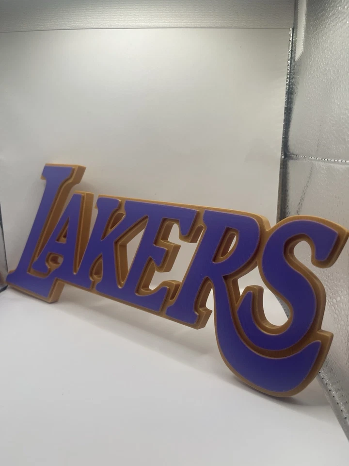 Настенное крепление Lakers с 3D-печатью - Изображение 2 из 4