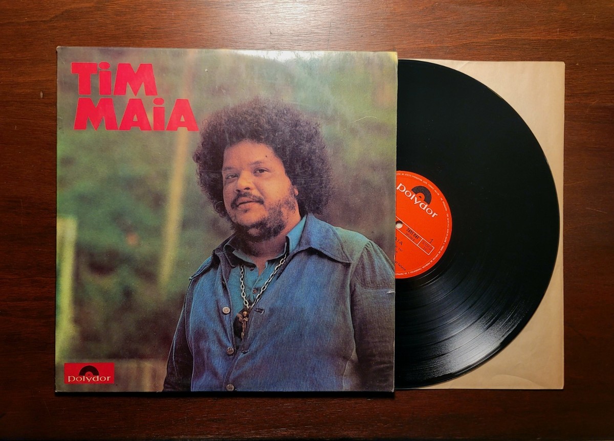 TIM MAIA Self Titled Vinyl Lp 1973 Brazilian 1st Press Polydor