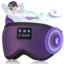 Sleep Mask with Bluetooth Headphones Bluetooth Sleep Mask Sleep Headphones,3D...