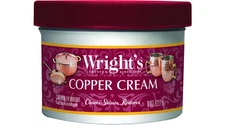 Copper, Brass Cream Cleaner - 8 Ounce - Gently Cleans and Removes Tarn