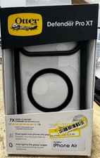 OtterBox Defender Pro XT Clear/Black Rugged Case for iPhone Air MagSafe
