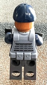 Lego ACU Trooper 75917 Dark Blue Cap Jurassic World Minifigure Authentic