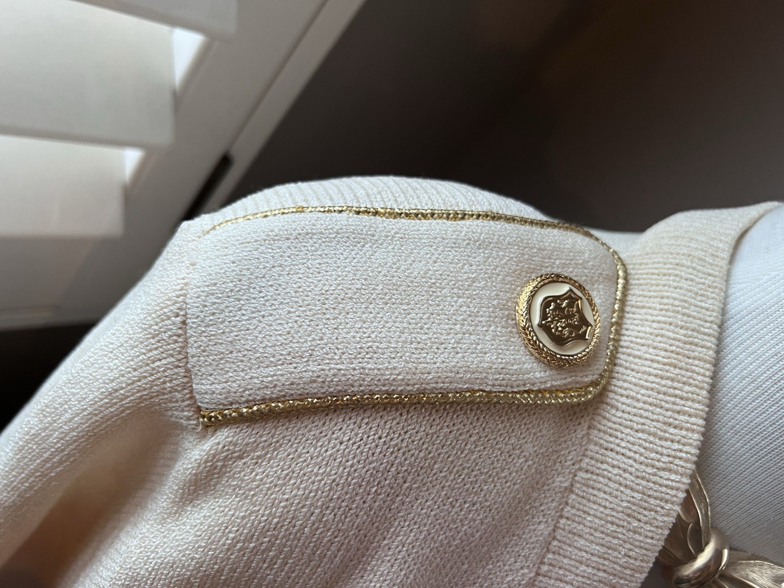 St John Short Jacket & Shell with Epaulettes - si… - image 4