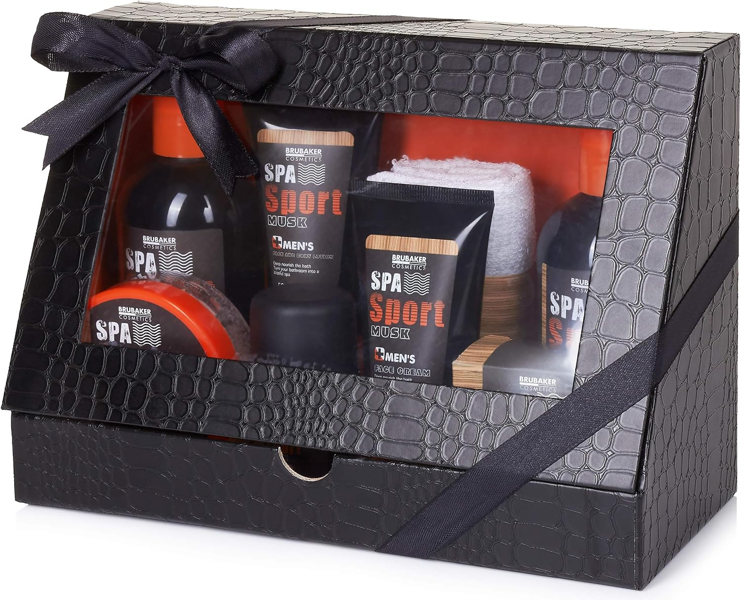 Set Sportivo Uomo 8 Pezzi | Igiene e Recupero Muscolare Spa