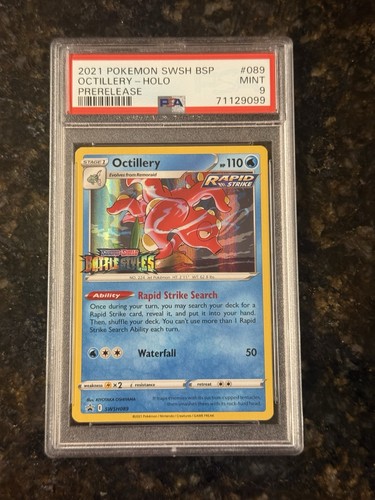 Octillery graded PSA 9 for sale on eBay