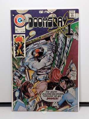 Doomsday + 1 #2 F VF 7.0 September 1975 Charlton Comics Robots