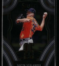 Justin Verlander 2020 Panini Select #25M-S1 25-Man Houston Astros