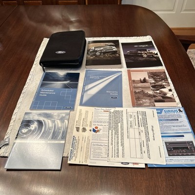 2006 Ford F150 Owners Manual Set With Factor Ford Case