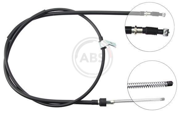 A.B.S.-OE K16807-OE Cable Pull, parking brake for MITSUBISHI