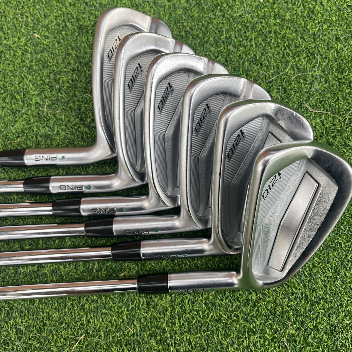 ピン i210 プロジェクトx lz 5.5 PING i210 Iron Set 5i PW Project X LZ 5.5 green dot | eBay