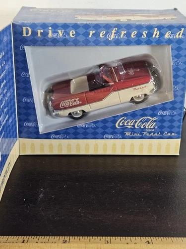 Vintage 1999 Coca-Cola Die-Cast Mini Pedal Car Limited Edition #8817/15000