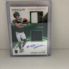 2025 Panini Immaculate NFL Football Set Review and Checklist 31