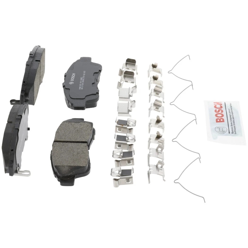 Juego de pastillas de freno delanteras BC562 Bosch de 2 ruedas para Toyota Camry RAV4 Geo Prizm Foto 3 de 4