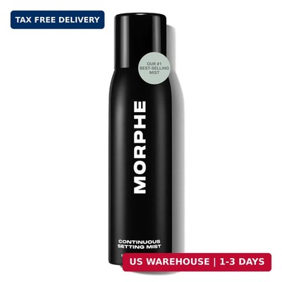 Morphe Continuous Setting Mist - Micro-Fine Makeup Setting Spray with a Natural 